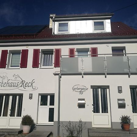 Pension Und Restaurant Reck Aulendorf Exterior foto